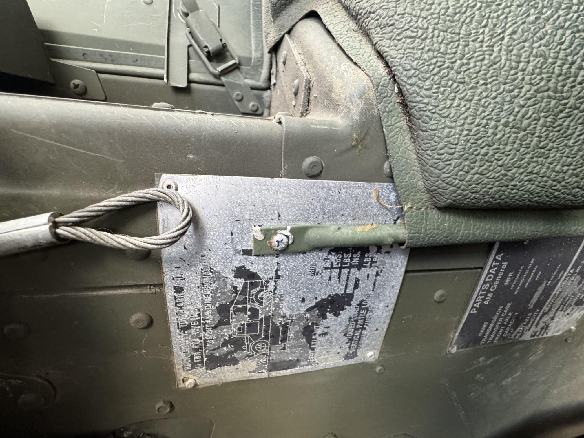 1984 AM GENERAL M998 - Image 28